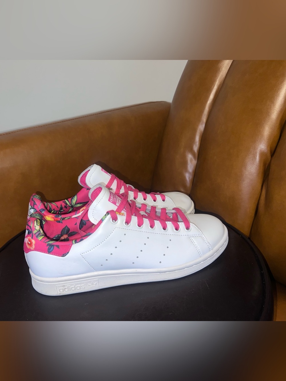 The FARM Company x adidas Originals Stan Smith  "Jardineto / Ray Pink" size 9.5